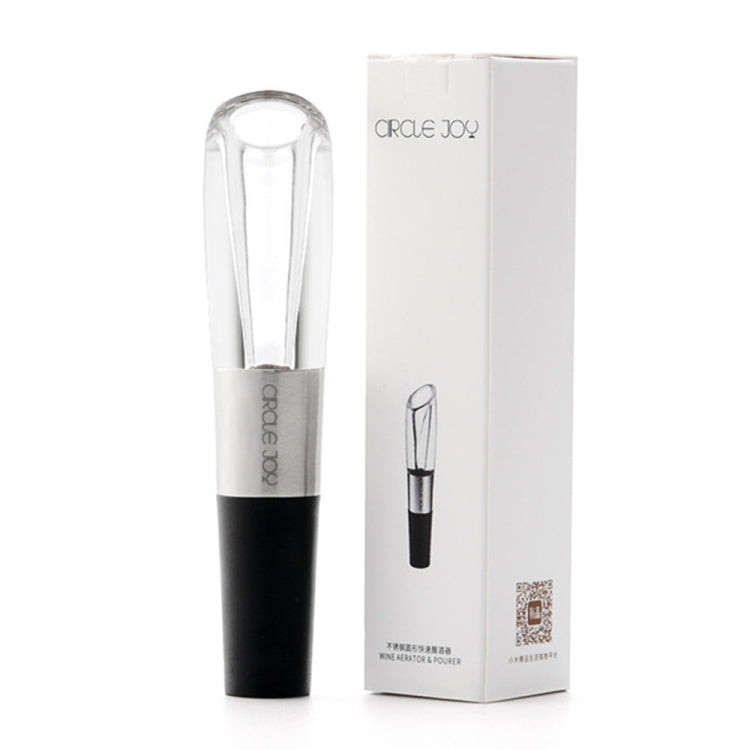 Decanter per versatore di vino ossigenante per aerazione essenziale portatile in acciaio inossidabile originale Xiaomi Youpin CIRCLE JOY, Wine Pourer