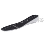 1 paio di solette con inserto traspirante in EVA per aumentare l'altezza delle scarpe, altezza: 2 cm, Height: 2cm