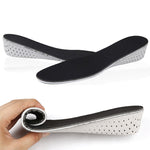 1 paio di solette con inserto traspirante in EVA per aumentare l'altezza delle scarpe, altezza: 3 cm, Height: 3cm