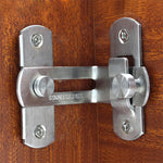 Inserto angolare con fibbia per porta ad angolo retto da 90 gradi in acciaio inossidabile per porta di sicurezza da 2 pezzi, Door Buckle Corner Insert