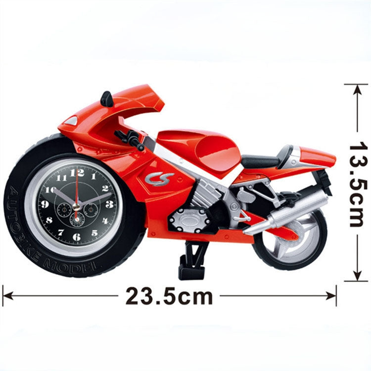 Orologio da scrivania a forma di motocicletta 25x8x15 cm