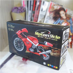 Orologio da scrivania a forma di motocicletta 25x8x15 cm