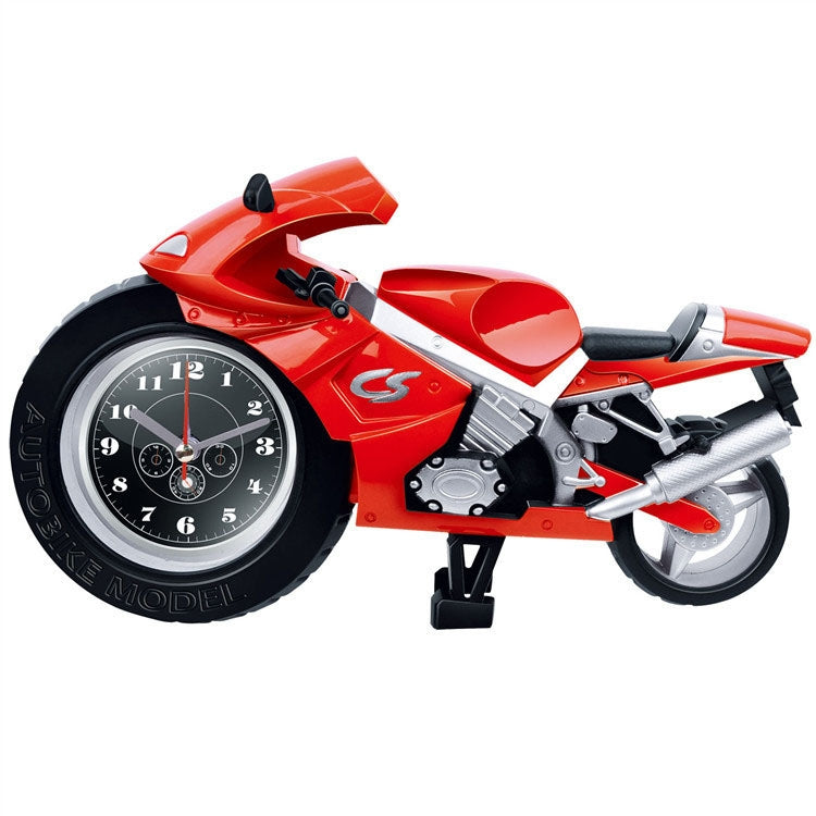 Orologio da scrivania a forma di motocicletta 25x8x15 cm