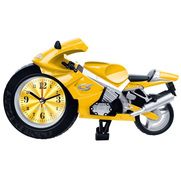 Orologio da scrivania a forma di motocicletta 25x8x15 cm