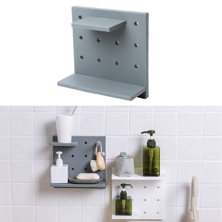 Ripiano in plastica per soggiorno, bagno, cucina, decorazione da parete