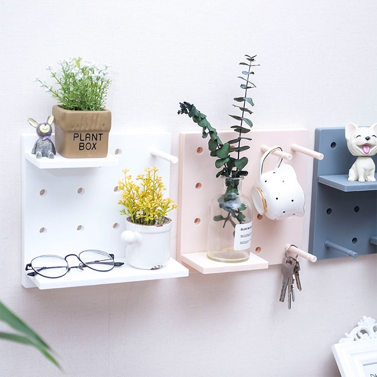 Ripiano in plastica per soggiorno, bagno, cucina, decorazione da parete