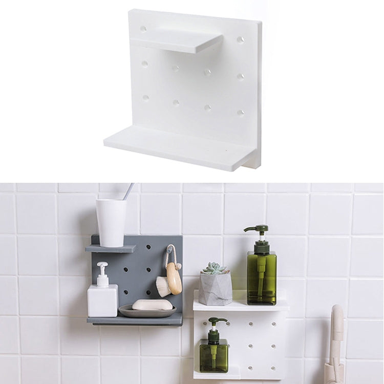 Ripiano in plastica per soggiorno, bagno, cucina, decorazione da parete
