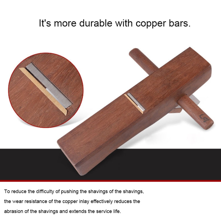 Strumento per falegname fai da te per pialla manuale per carpentiere rosso Indonesia da 280 mm, 280mm Indonesia Red Carpenter