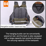 MANNER Giubbotto salvagente da pesca multifunzionale per esterni, MANNER Life Jacket