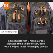 MANNER Giubbotto salvagente da pesca multifunzionale per esterni, MANNER Life Jacket
