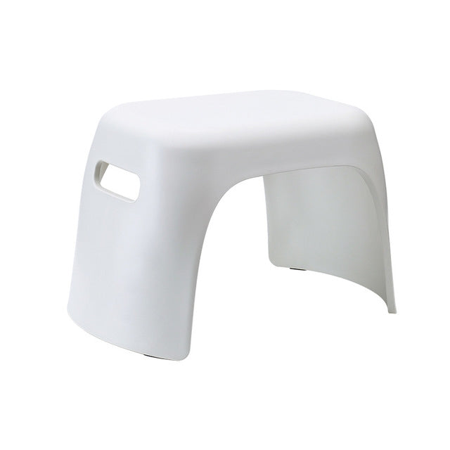 Sedia in plastica ispessita Poggiapiedi per uso domestico Sgabello antiscivolo per bagno piccolo per bambini, Anti-skid Small Stool
