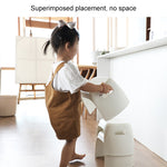 Sedia in plastica ispessita Poggiapiedi per uso domestico Sgabello antiscivolo per bagno piccolo per bambini, Anti-skid Small Stool