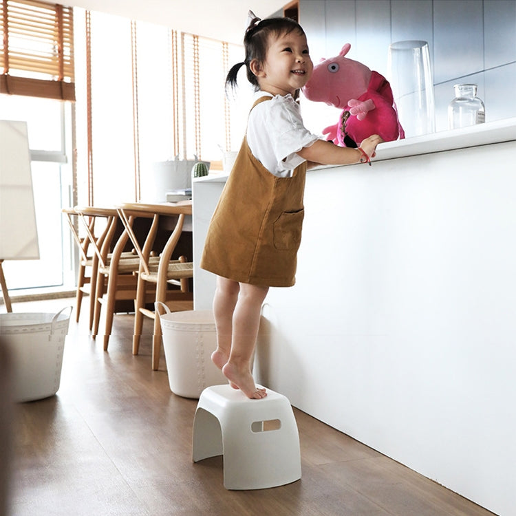 Sedia in plastica ispessita Poggiapiedi per uso domestico Sgabello antiscivolo per bagno piccolo per bambini, Anti-skid Small Stool
