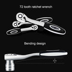 Set di chiavi a cricchetto con interfaccia 3/8 da 12 pezzi Cassetta degli attrezzi combinata per riparazione auto, 12 PCS 3/8 Interface