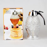 Dispenser di succo di miele acrilico trasparente, dimensioni: 8,3 * 10,0 * 15 cm, Juice Dispenser