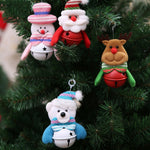 Decorazioni natalizie con ciondoli natalizi per campana per albero di Natale, consegna in stile casuale, dimensioni: 11 * 7 cm, Doll Bell