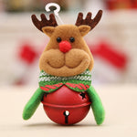 Decorazioni natalizie con ciondoli natalizi per campana per albero di Natale, consegna in stile casuale, dimensioni: 11 * 7 cm, Doll Bell