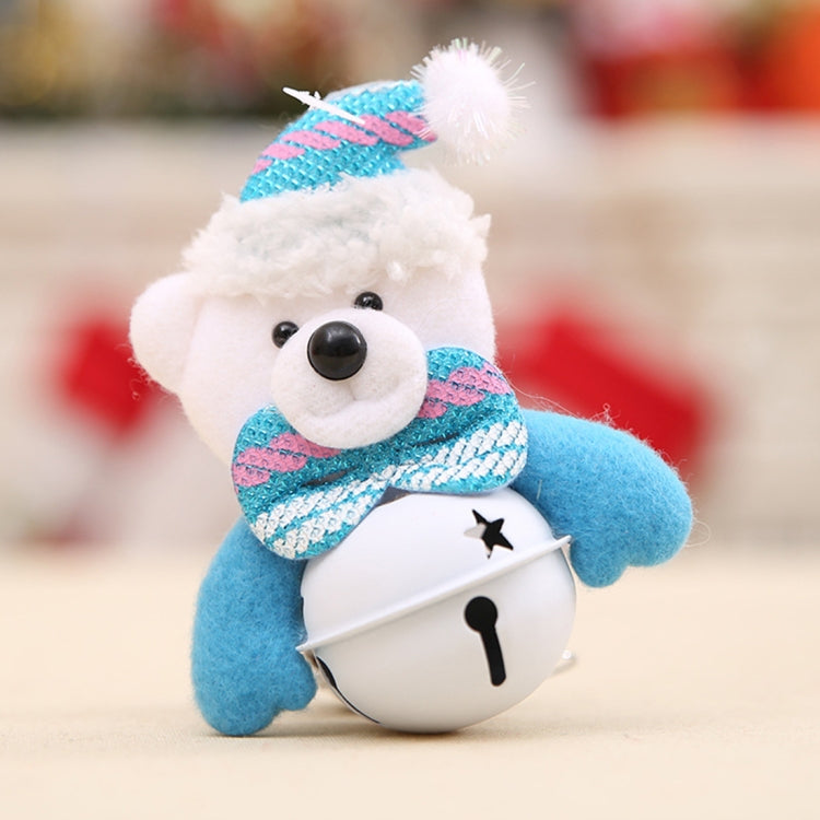 Decorazioni natalizie con ciondoli natalizi per campana per albero di Natale, consegna in stile casuale, dimensioni: 11 * 7 cm, Doll Bell
