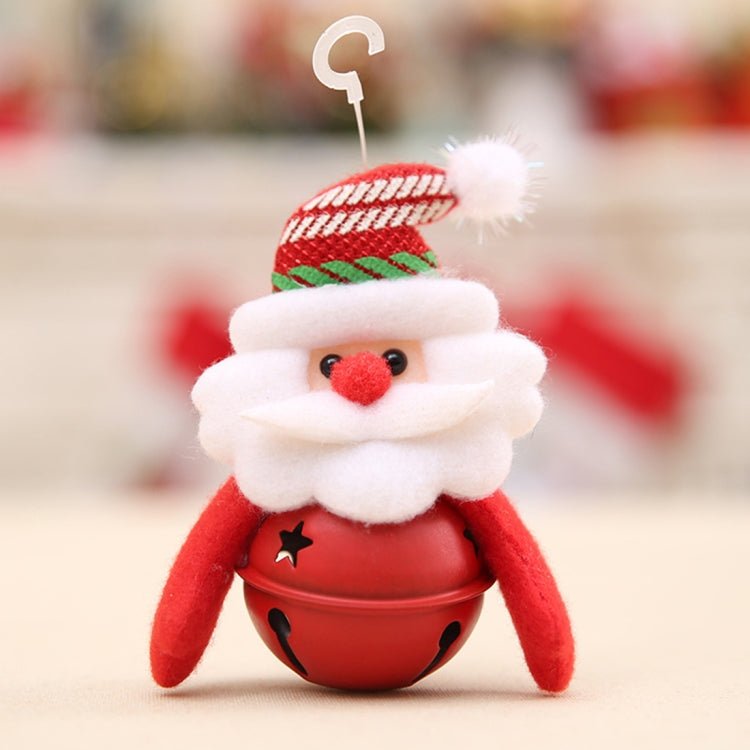 Decorazioni natalizie con ciondoli natalizi per campana per albero di Natale, consegna in stile casuale, dimensioni: 11 * 7 cm, Doll Bell