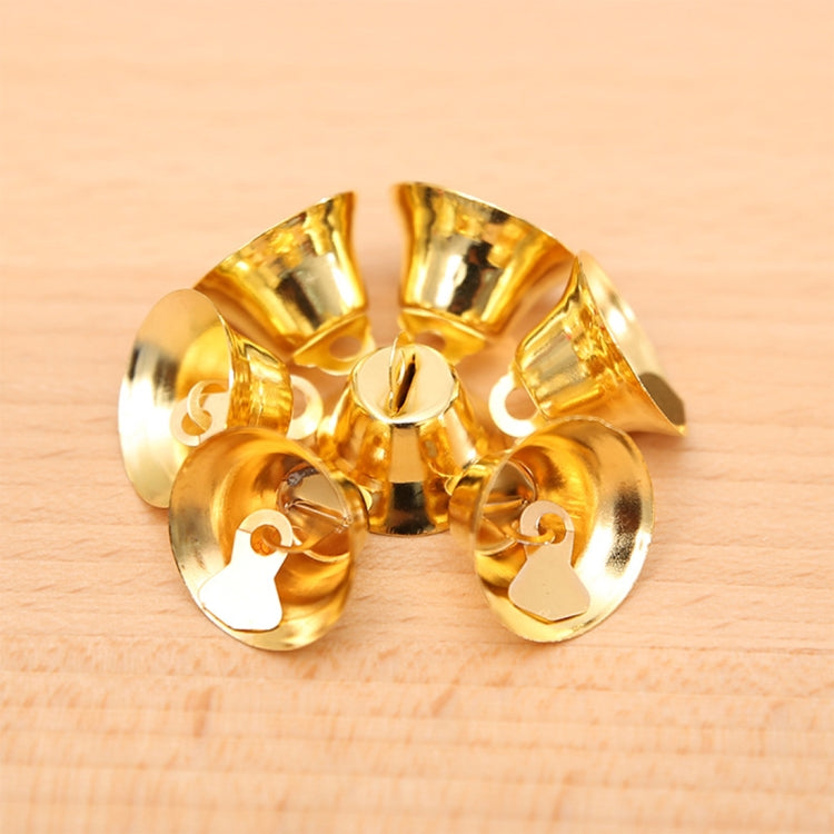 Forniture per decorazioni natalizie 10 in 1 per decorare l'albero di Natale Piccole campanelle, dimensioni: 2 * 2 cm, Small Bells  Gold, Small Bells Silver