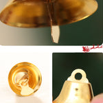 Forniture per decorazioni natalizie 10 in 1 per decorare l'albero di Natale Piccole campanelle, dimensioni: 2 * 2 cm, Small Bells  Gold, Small Bells Silver