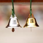 Forniture per decorazioni natalizie 10 in 1 per decorare l'albero di Natale Piccole campanelle, dimensioni: 2 * 2 cm, Small Bells  Gold, Small Bells Silver