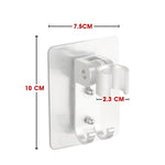 Staffa per doccia da bagno regolabile senza tracce, supporto per soffione in alluminio Space, Shower Bracket
