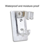 Staffa per doccia da bagno regolabile senza tracce, supporto per soffione in alluminio Space, Shower Bracket