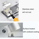 Staffa per doccia da bagno regolabile senza tracce, supporto per soffione in alluminio Space, Shower Bracket
