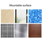 Staffa per doccia da bagno regolabile senza tracce, supporto per soffione in alluminio Space, Shower Bracket