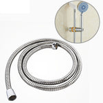 Tubo flessibile per soffione doccia in acciaio inossidabile da 3 m, doppia interblocco, interfaccia in rame, tubo dell'acqua da bagno antiscoppio, 3m (Double Interlock)