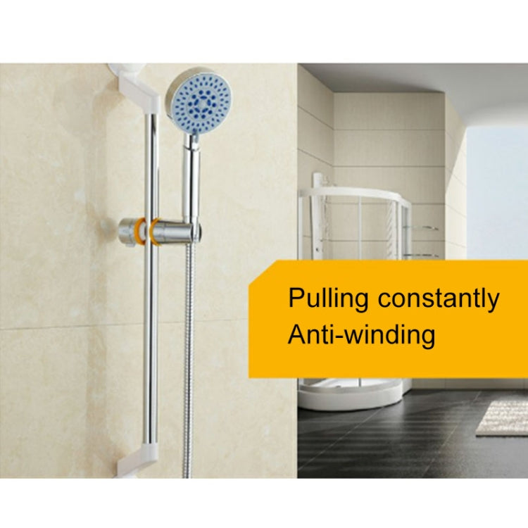Tubo flessibile per soffione doccia in acciaio inossidabile da 3 m, doppia interblocco, interfaccia in rame, tubo dell'acqua da bagno antiscoppio, 3m (Double Interlock)