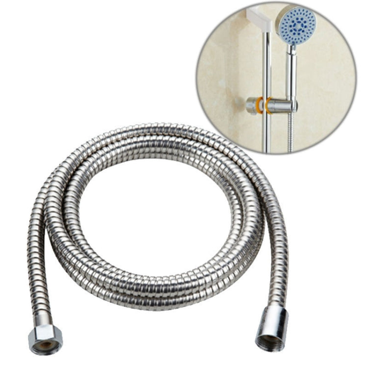Tubo flessibile per soffione doccia in acciaio inossidabile da 2 m, interfaccia con nucleo in rame, tubo dell'acqua da bagno antiscoppio, 2m (Copper Core Interface)