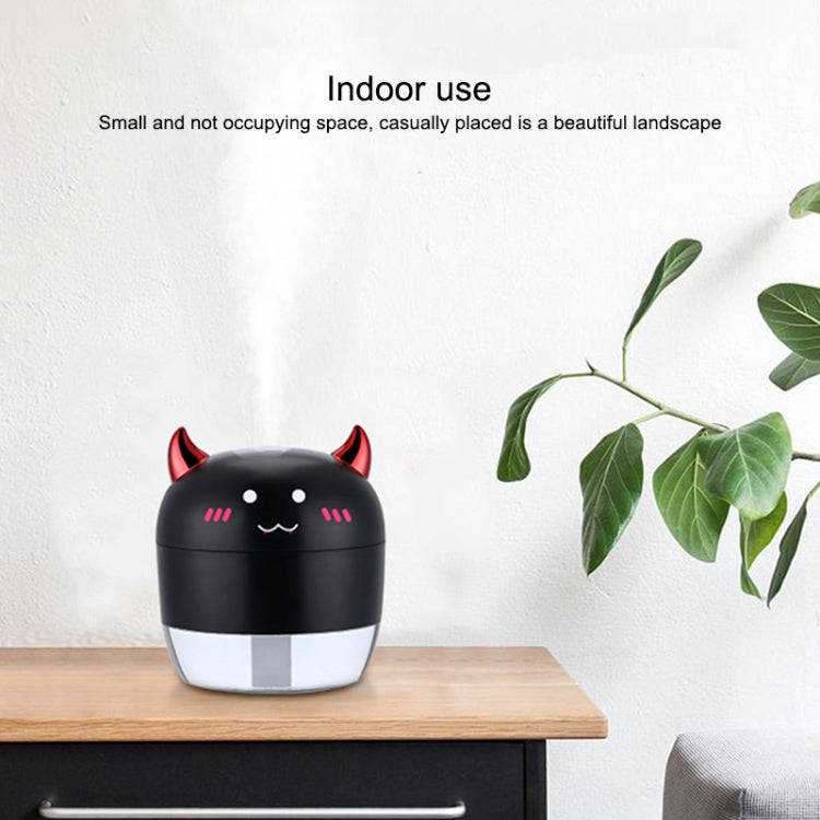 Umidificatore atomizzante Devil WT-H21 con luci notturne colorate, capacità del serbatoio dell'acqua: 200 ml