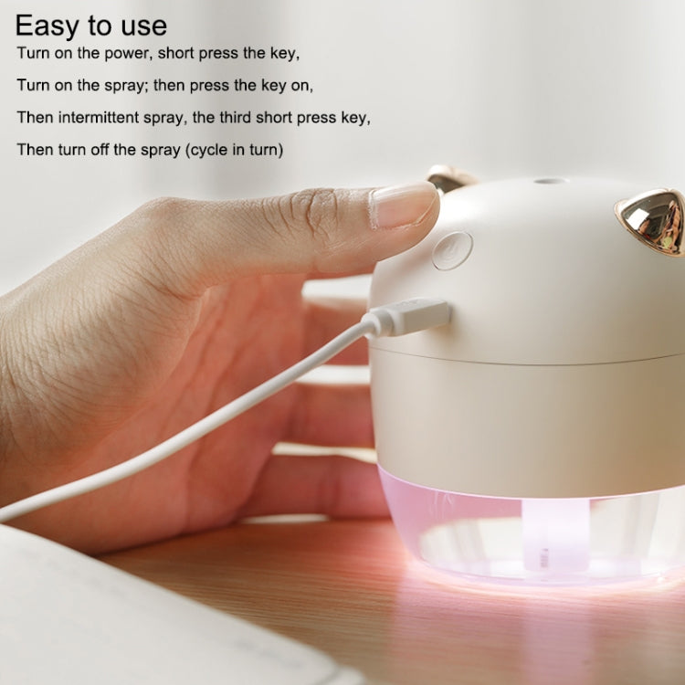 Umidificatore atomizzante Devil WT-H21 con luci notturne colorate, capacità del serbatoio dell'acqua: 200 ml