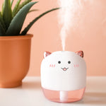 Umidificatore atomizzante Devil WT-H21 con luci notturne colorate, capacità del serbatoio dell'acqua: 200 ml