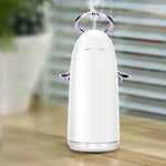 TSHM0 Umidificatore atomizzante Mini Angel con luci notturne colorate, capacità del serbatoio dell'acqua: 230 ml