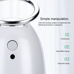 TSHM0 Umidificatore atomizzante Mini Angel con luci notturne colorate, capacità del serbatoio dell'acqua: 230 ml