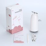 TSHM0 Umidificatore atomizzante Mini Angel con luci notturne colorate, capacità del serbatoio dell'acqua: 230 ml