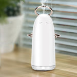 TSHM0 Umidificatore atomizzante Mini Angel con luci notturne colorate, capacità del serbatoio dell'acqua: 230 ml