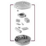 Macchina per la disinfezione dell'ozono domestico del purificatore d'aria portatile Nobico XD05A, XD05A