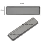 Maniglia per pulizia a fessura per armadio semplice, maniglia invisibile per cassetto incassato nascosto, distanza tra i fori: 160 mm, 160mm