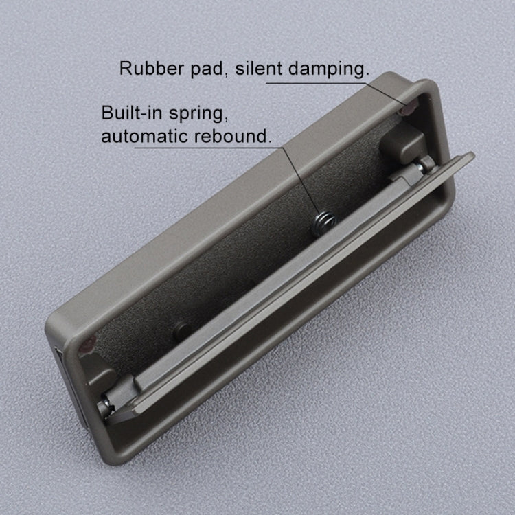 Maniglia per pulizia a fessura per armadio semplice, maniglia invisibile per cassetto incassato nascosto, distanza tra i fori: 160 mm, 160mm