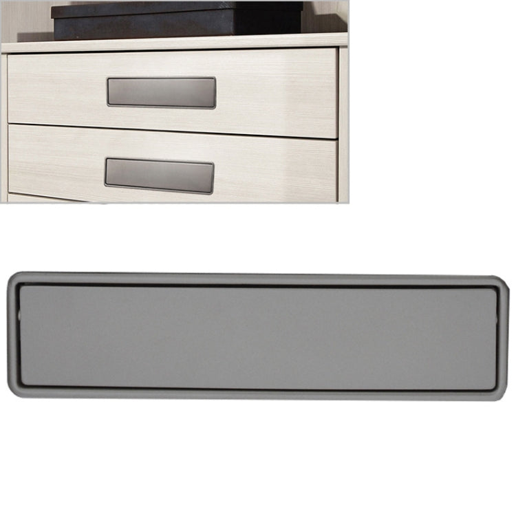 Maniglia per pulizia a fessura per armadio semplice, maniglia invisibile per cassetto incassato nascosto, distanza tra i fori: 160 mm, 160mm