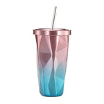 Tazza in acciaio inox 304 doppio strato 500 ml
