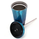 Tazza in acciaio inox 304 doppio strato 500 ml