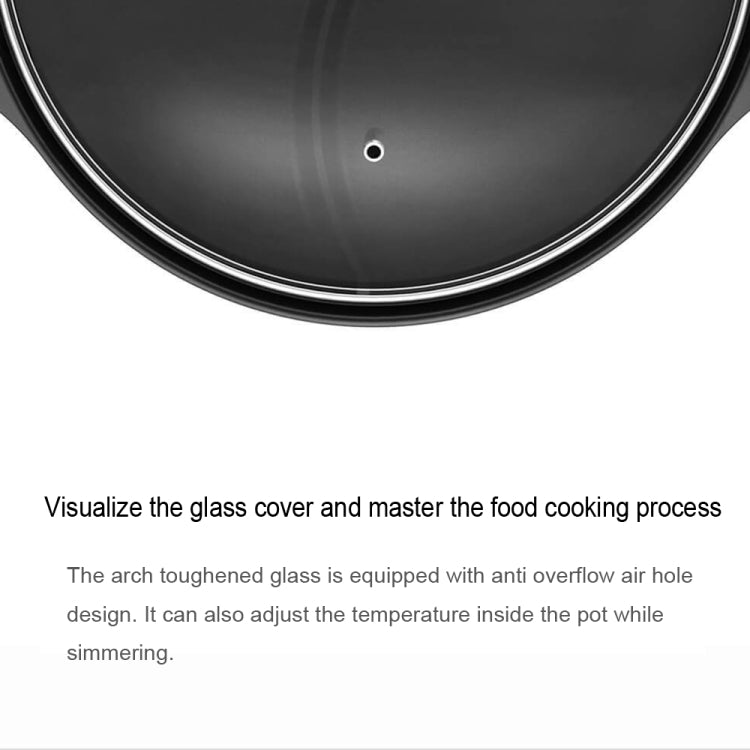 Pentola per zuppa originale Xiaomi Zhiwu per uso domestico 4L pentola per alimenti antiaderente pentola elettrica in lega di alluminio, GJT03CM