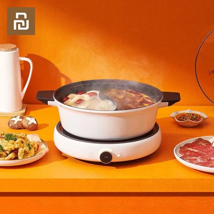Pentola per zuppa originale Xiaomi Zhiwu per uso domestico 4L pentola per alimenti antiaderente pentola elettrica in lega di alluminio, GJT03CM