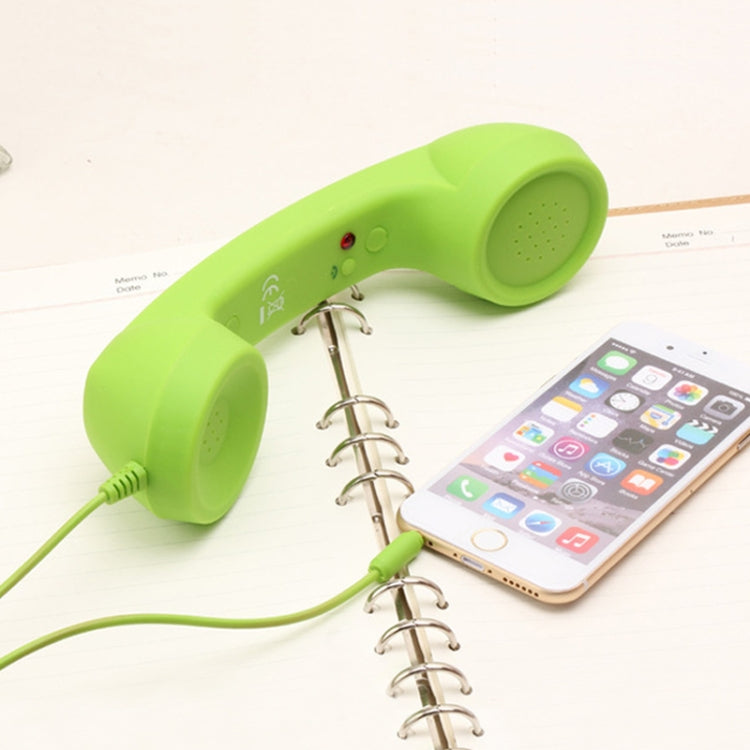 Ricevitore per telefono cellulare anti-radiazioni con microfono retrò da 3,5 mm