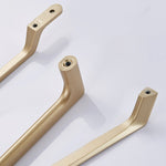 2 PZ 9009-128 Maniglia per porta dell'armadio moderna e semplice, per armadio, cassetto, maniglia in lega di zinco, 9009-128